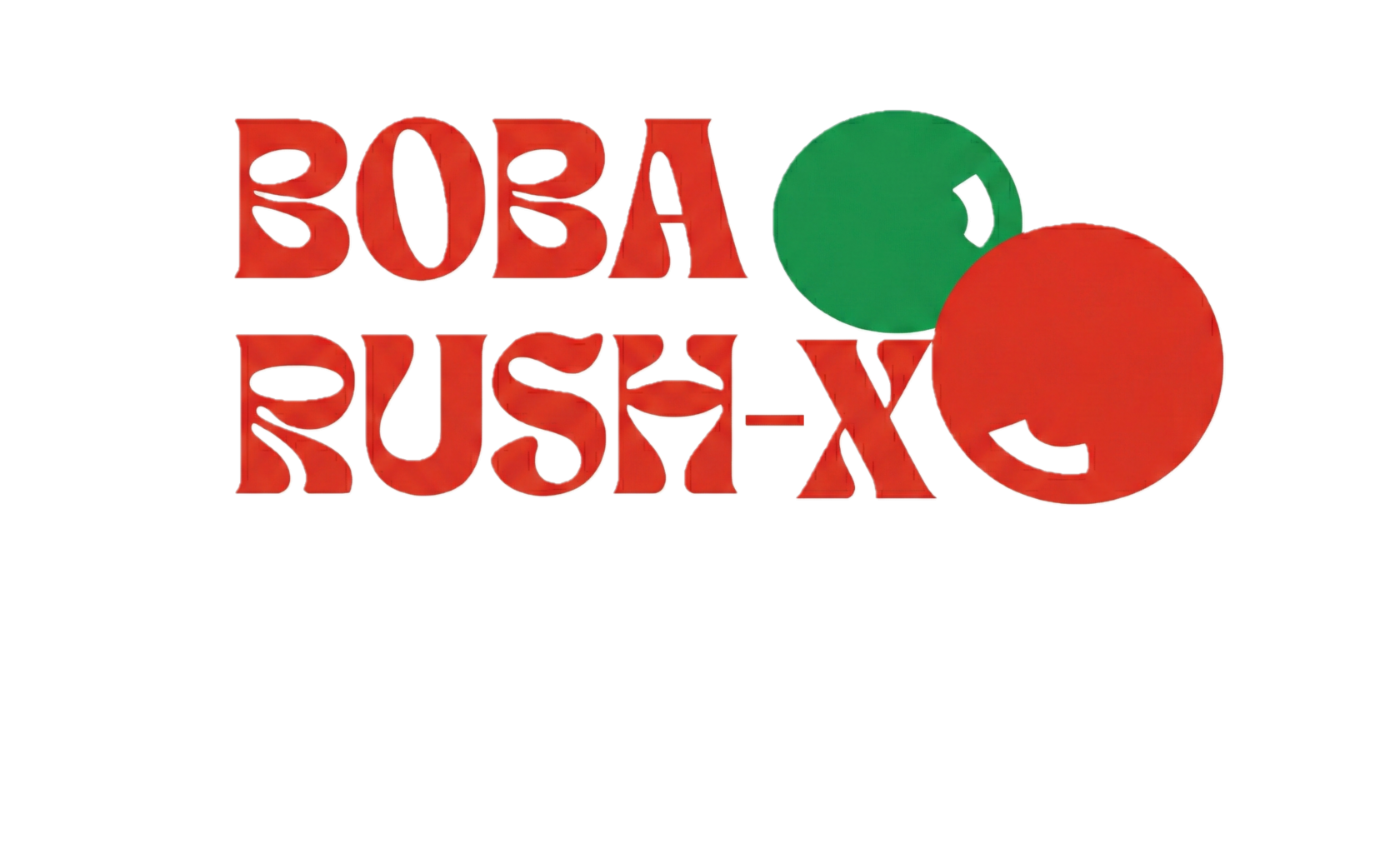 Boba Rush X Logo